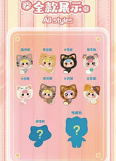 Baby Three-Fortune Cat Zipper Bag Blind box